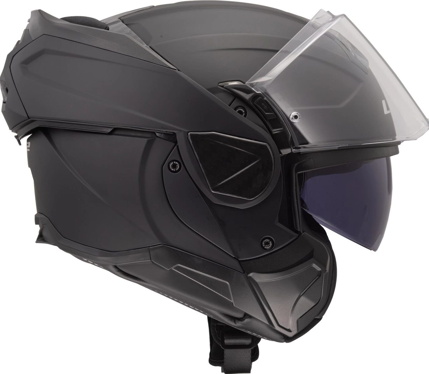 LS2 Advant II Solid helmet, Black, S, matt