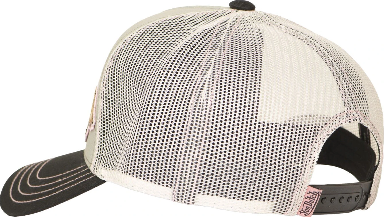 Von Dutch Trucker cap patches 13, Cream