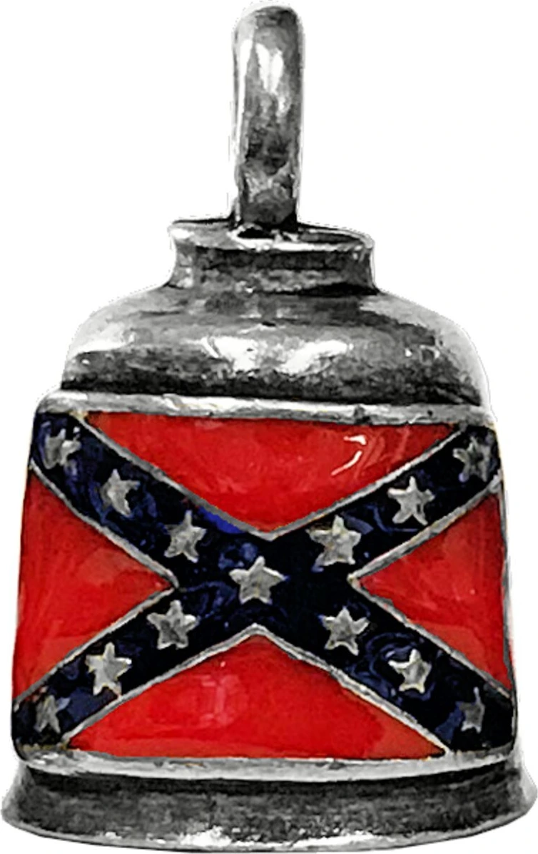 Colored rebel flag gremlin bell