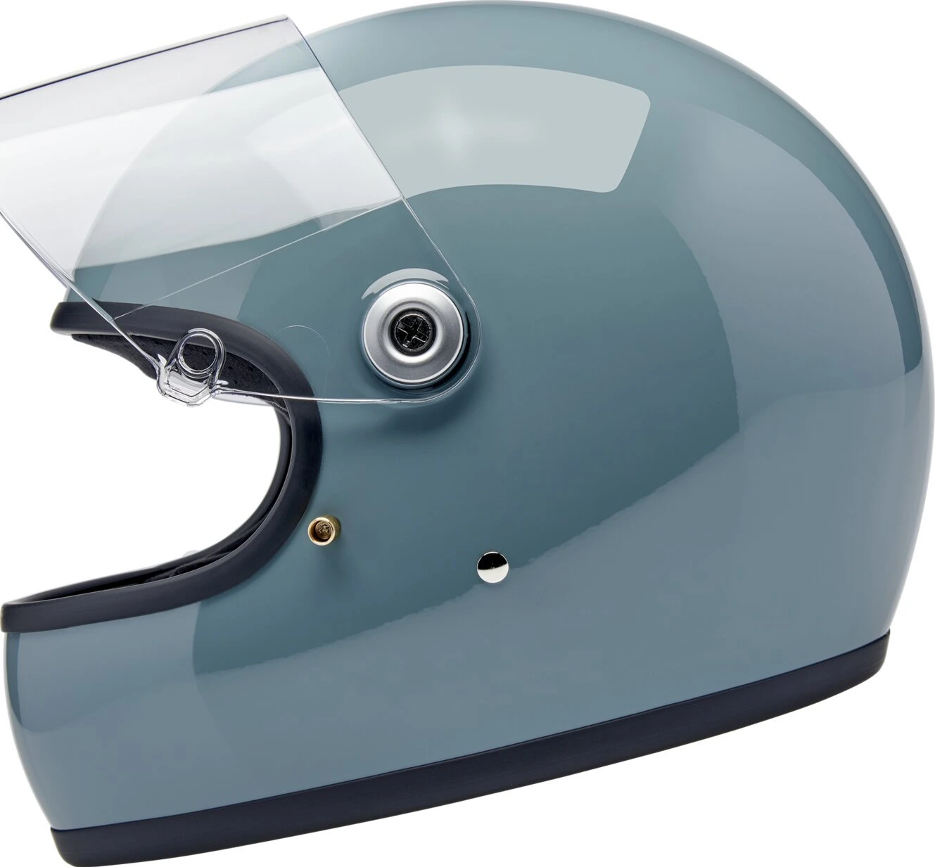 Biltwell Gringo S helmet Agave, Blue, XS, Gloss