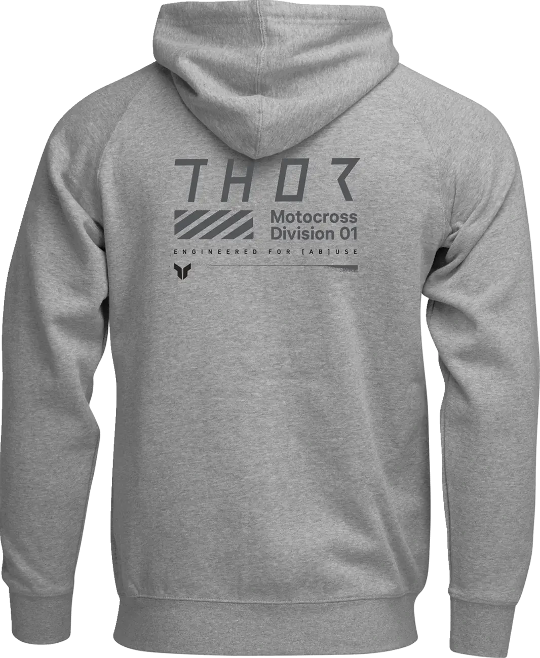 PULLOVER STAMP HTR GY SM