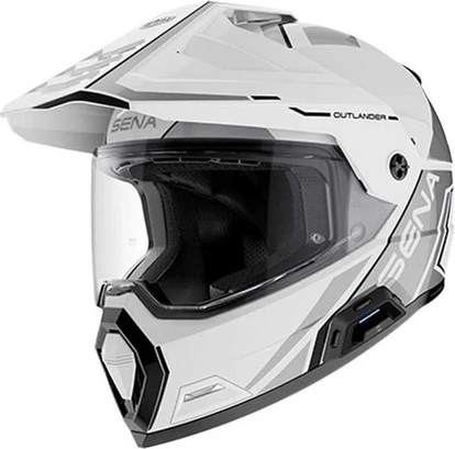 Sena Helmet Outlander White, S