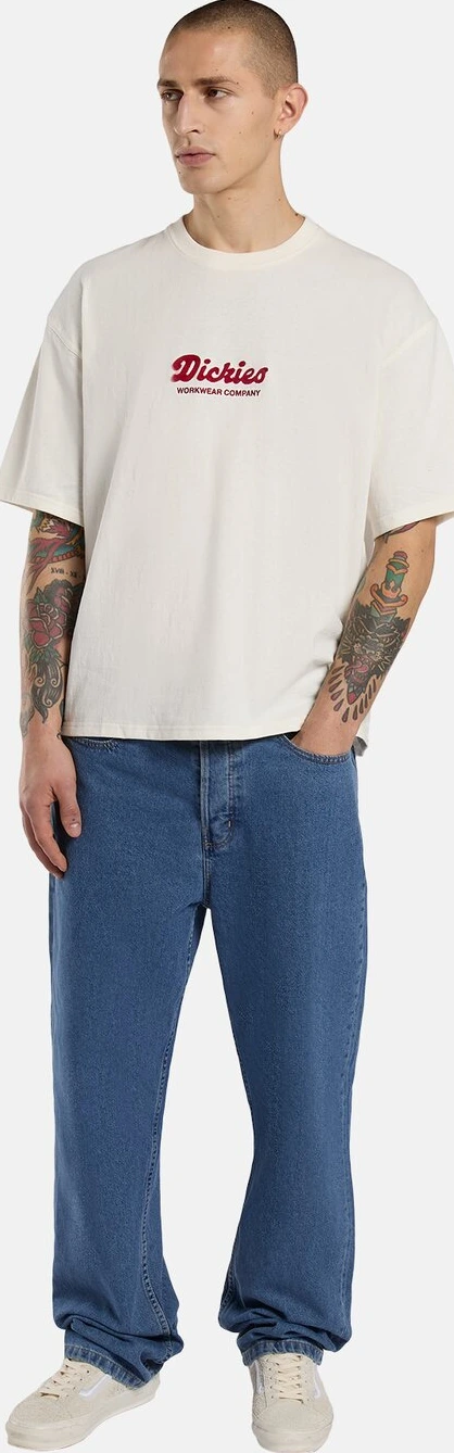 Dickies Lewistown Embro t-shirt, egret White, 2XL