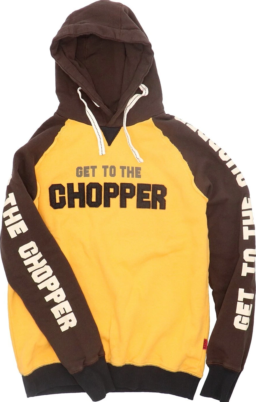 13 1/2 Get to the Chopper hoodie, Yellow, XL