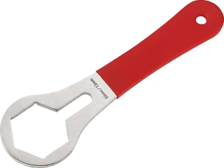 Divkameru slēgtās kasetnes dakšas vāciņa instruments