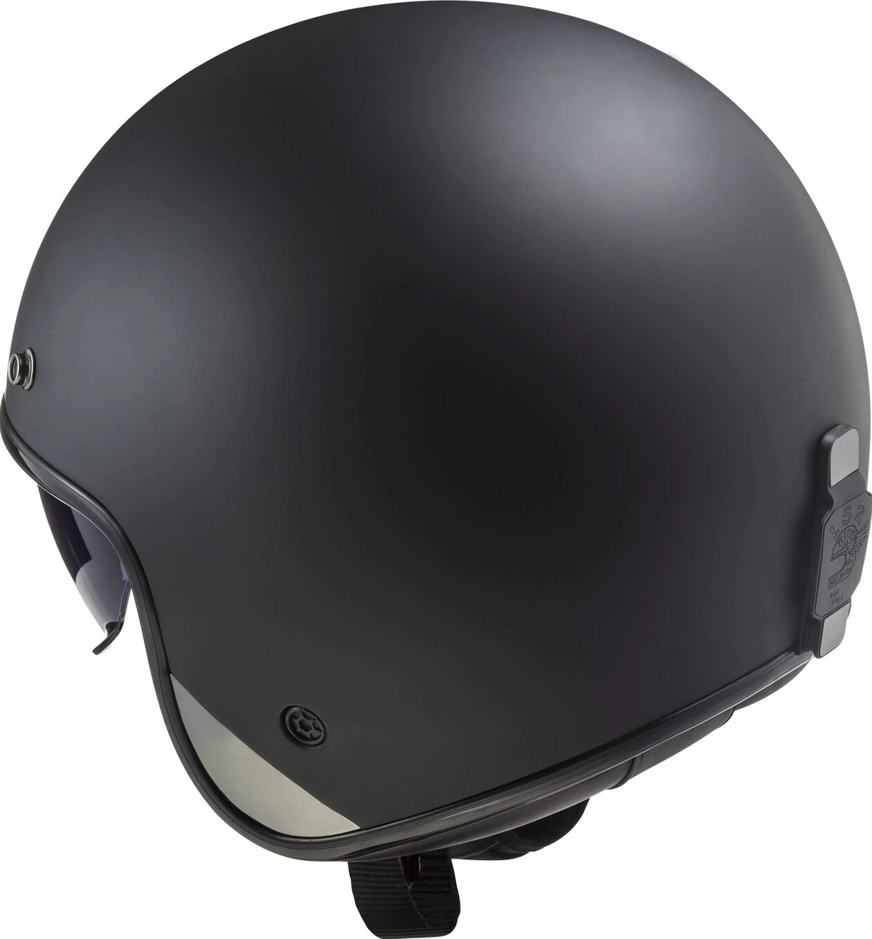 LS2 Bob II Solid helmet, Black, XS, matt