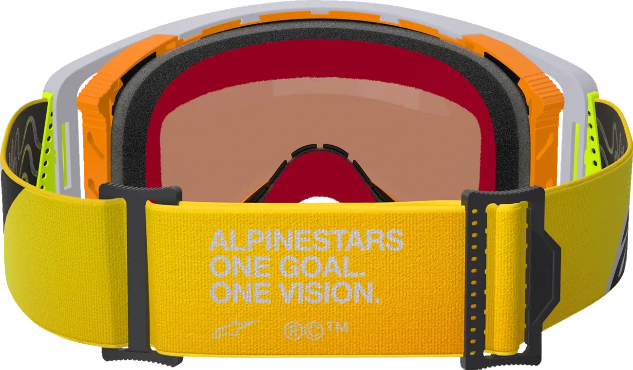GOGGLE SUPERTECH CORP YLW/GREY MIRROR-RED
