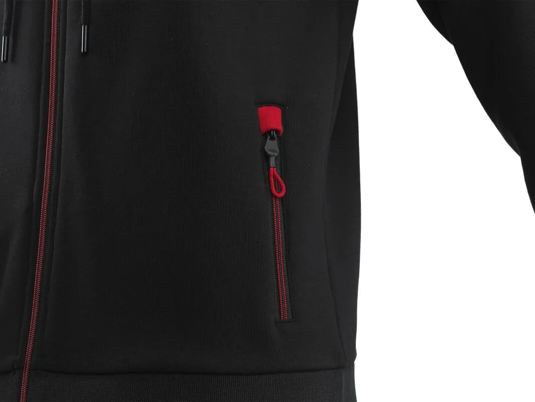 ZIP HOODIE BLACK WMN S