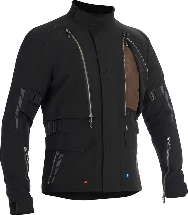 Halvarssons Textile jacket Vinvallen Black, 48