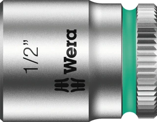 Wera Zyklop 1/4" socket - US sizes 1/2"
