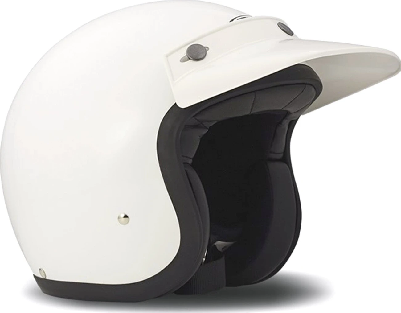 DMD Off-Road peak, White, Gloss