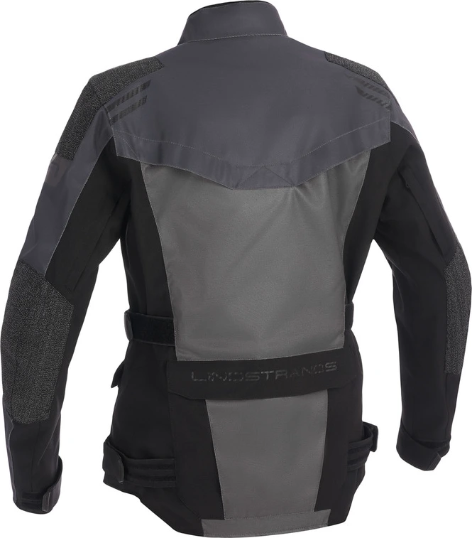 Lindstrands Textile Jacket Storbo Woman Graphite Dark Grey Black 46