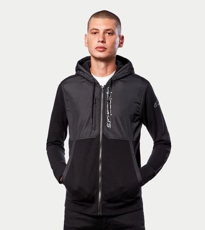 Alpinestars Hoodie Aligned Black/Black, 2XL