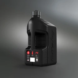 Tuff Jug Juodas su Juodu Standartiniu dangteliu ir kamščiu (GEN 3)