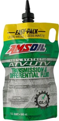 Amsoil Synthetic ATV/UTV Transmission & Differential Fluid 946ml