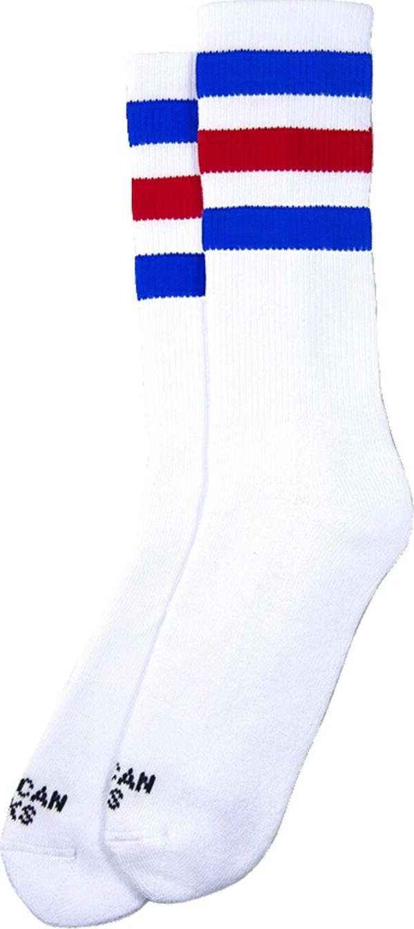 American Socks American Pride II Mid High socks, White, One size fits most