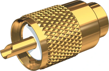 Shakespeare PL259 connector with UG176 adapter & DooDad® for RG8X cable