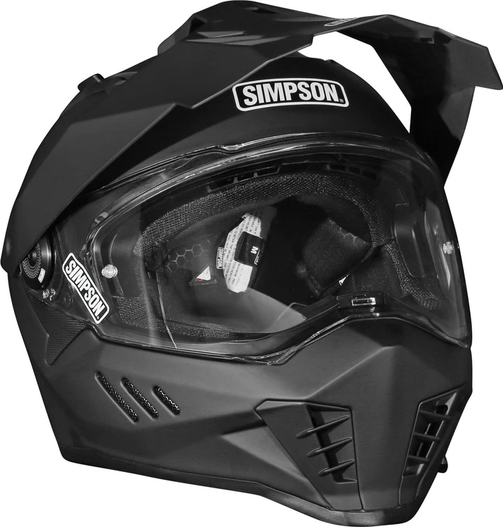 SIMPSON Helmet Xcursion matt black, S