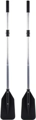 Oars, paddles and boat hooks