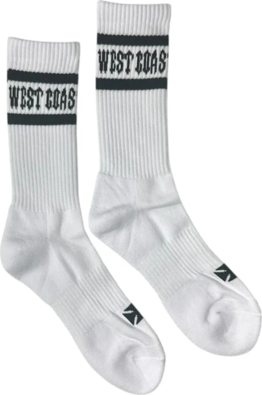WCC OG Crew socks, White