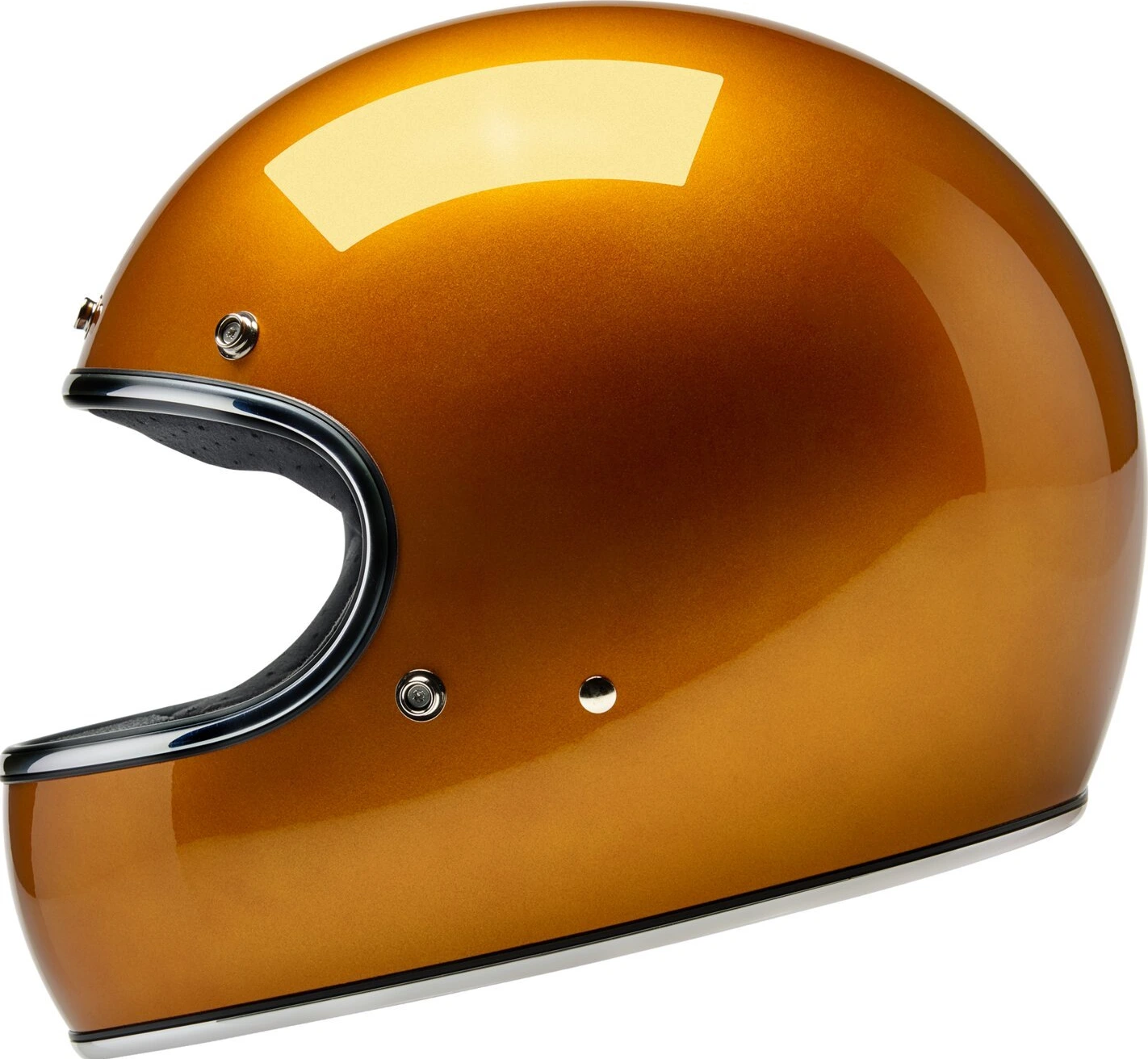 Biltwell Gringo helmet, metallic sunburst Orange, XS, Metallic