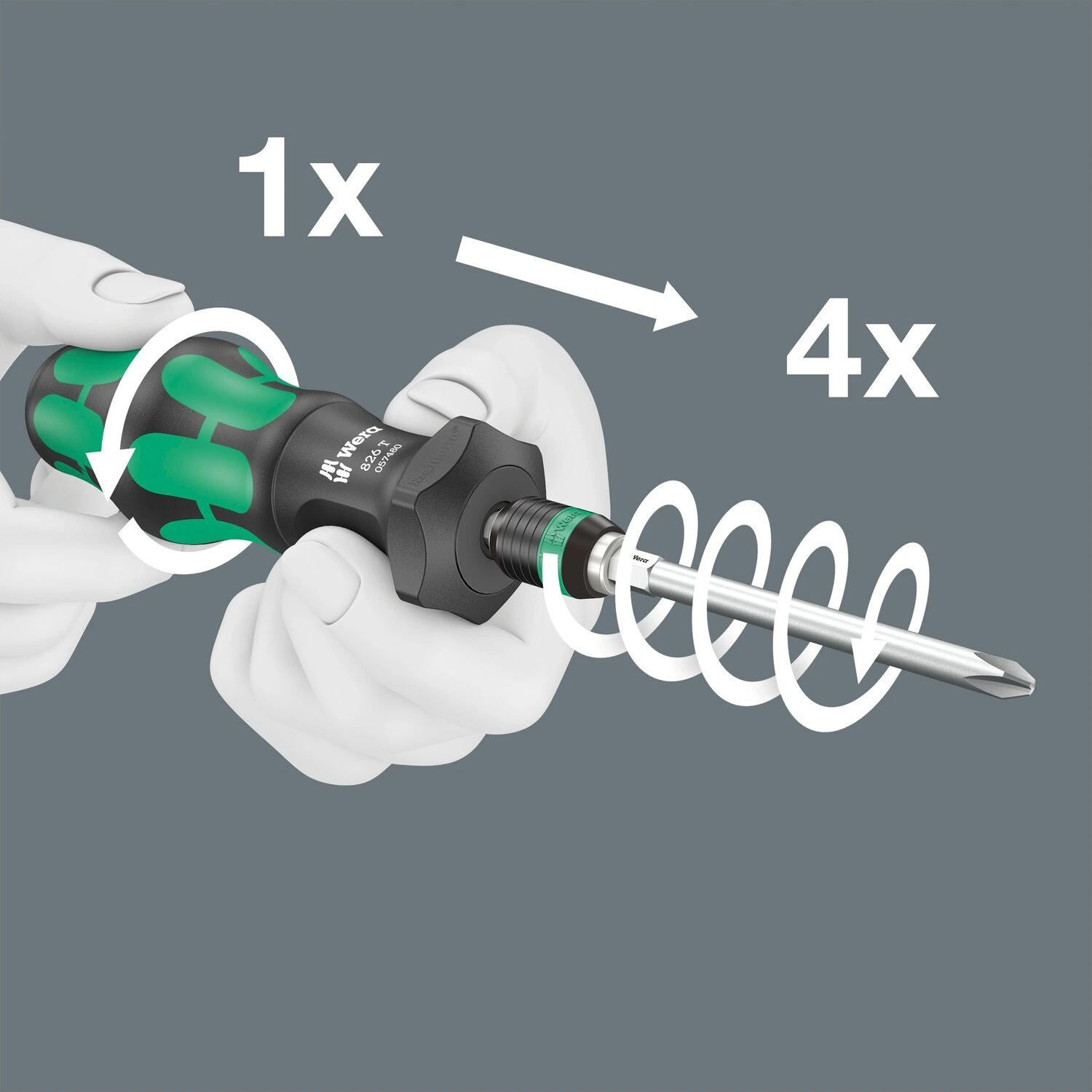 Wera, Kraftform kompakt turbo 1. 19-pc bit set