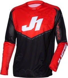 Just1 Jersey J-Force Hexa Red/Black/White, XS