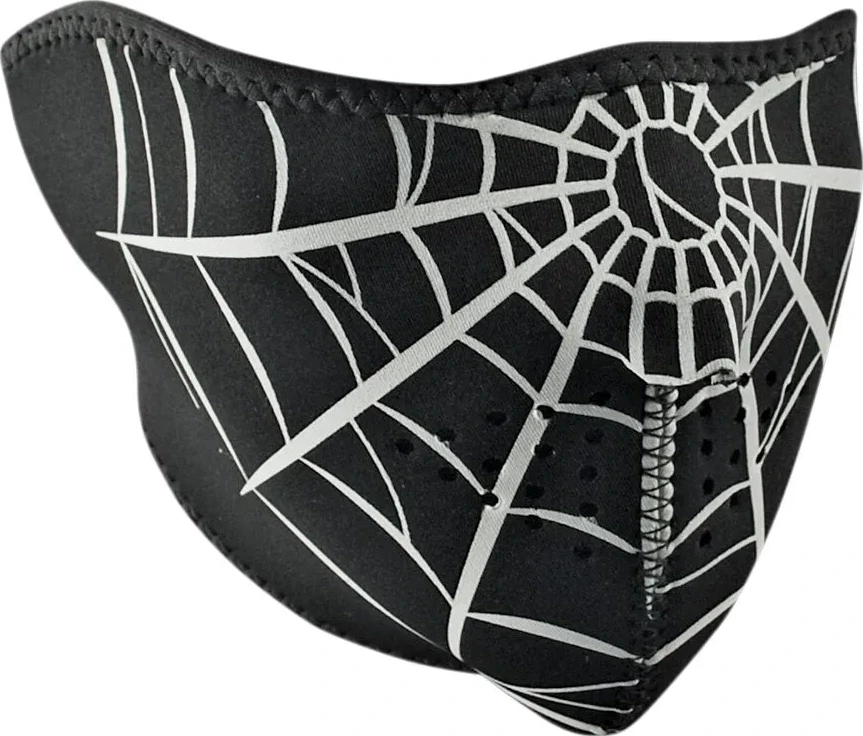 HALF MASK SPIDER WEB