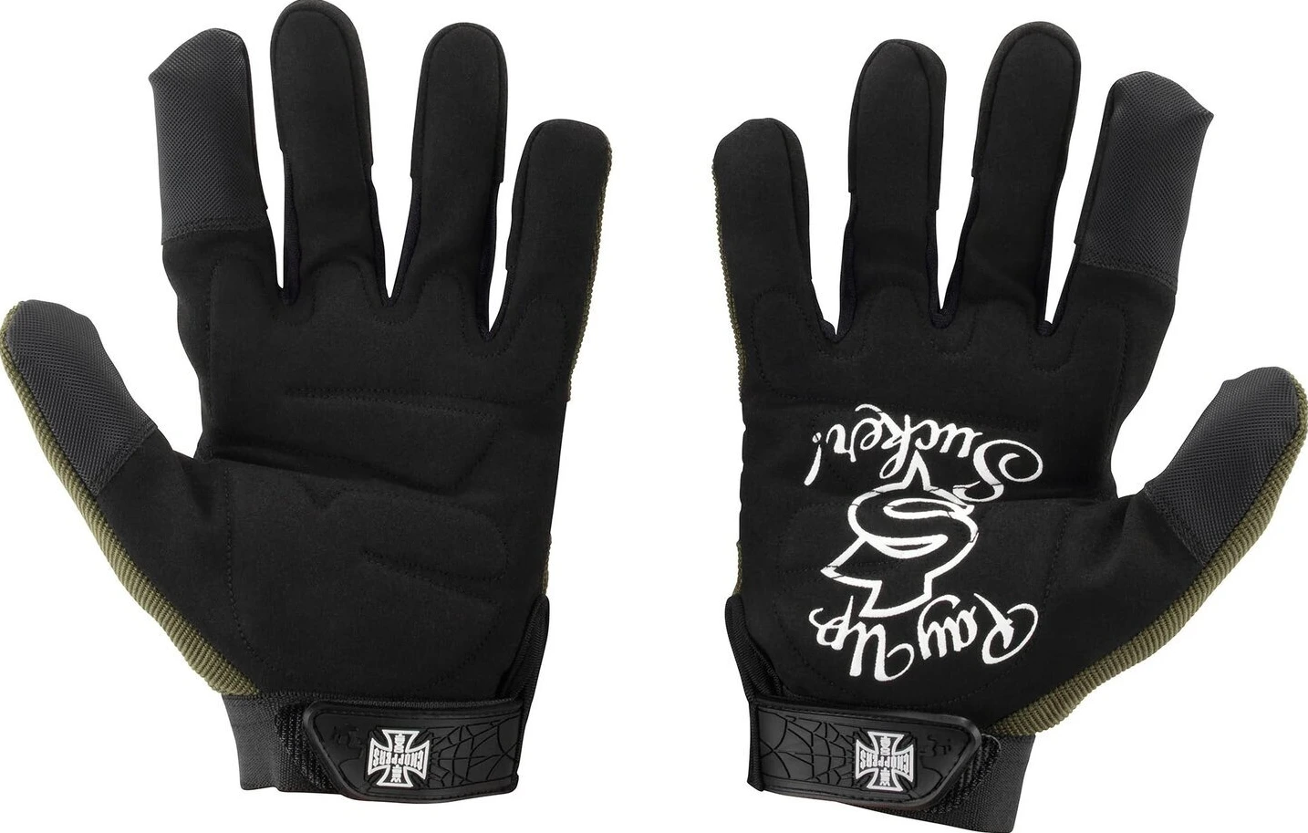 WCC Pay Up Suckers gloves, olive, Black, L