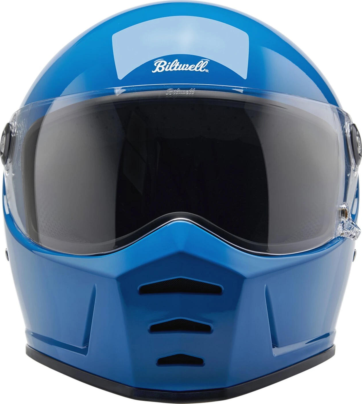 Biltwell Lane Splitter helmet, tahoe Blue, Blue, S, Gloss