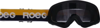 Roeg Peruna Yellow Stripe goggle black and yellow/blue strap