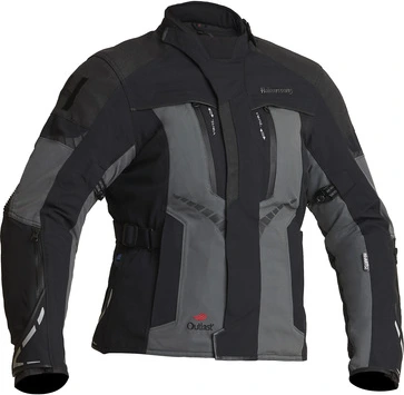 Halvarssons Textile Jacket Vimo Black/grey
