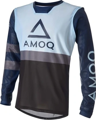 AMOQ Airline Mesh Jersey Navy/Light Blue, M