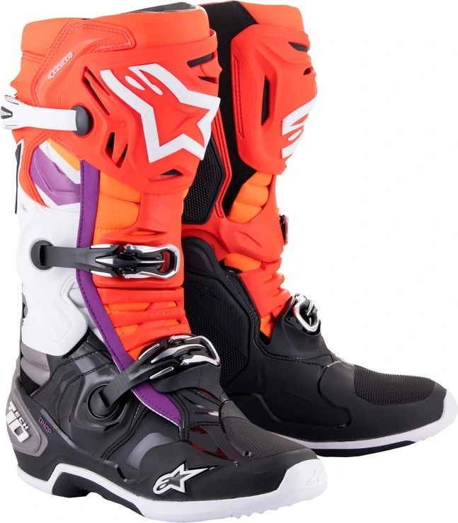 Alpinestars Boot Tech 10 Black/Red Fluo/Orange 44,5 (10)