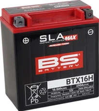 BS Battery BTX16H (FA) SLA MAX - Sealed & Activated