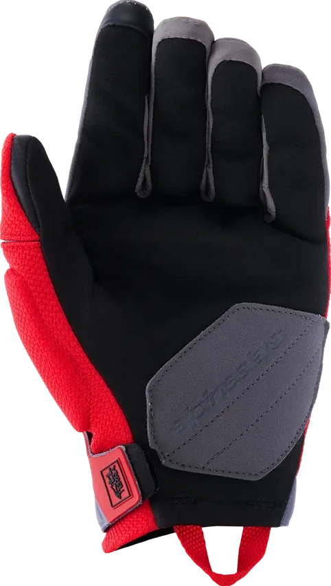 GLOVE DURACK RED/WALNUT S