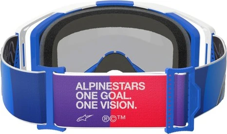 Alpinestars Goggle Vision 8 CORP BLUE WHITE Mirror BLUE