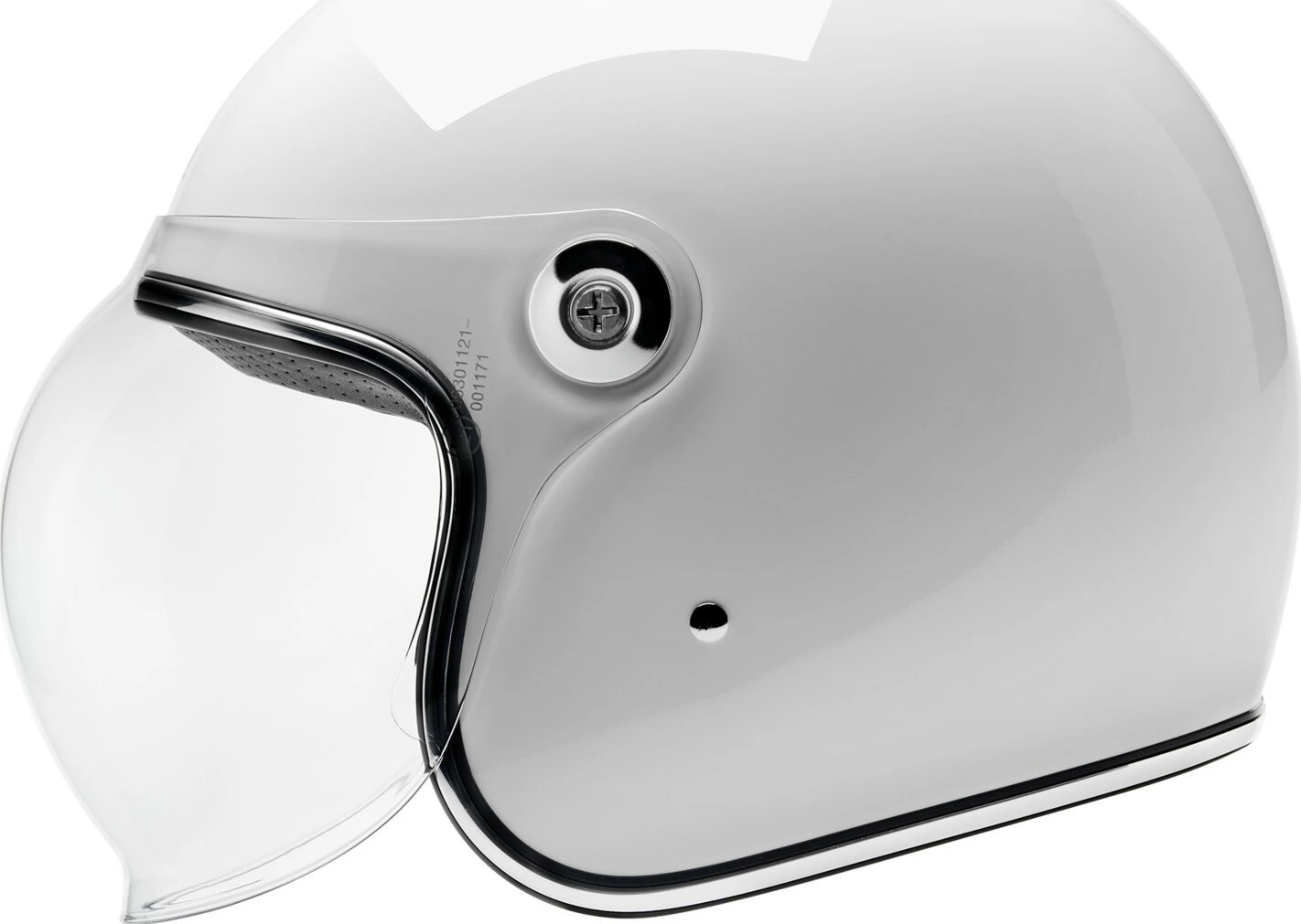Biltwell Tahoe helmet, White, XS, Gloss