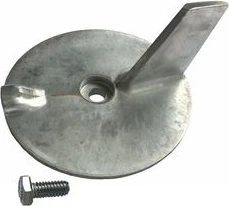 Anode alu Trim Tab Yamaha 25-60HP