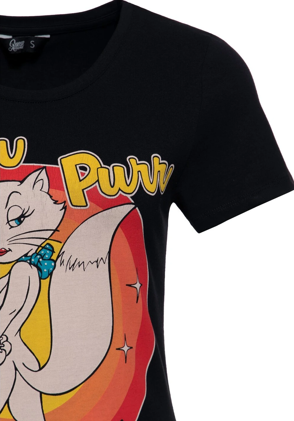 Queen Kerosin I'm not your pussycat t-shirt, Black, XS