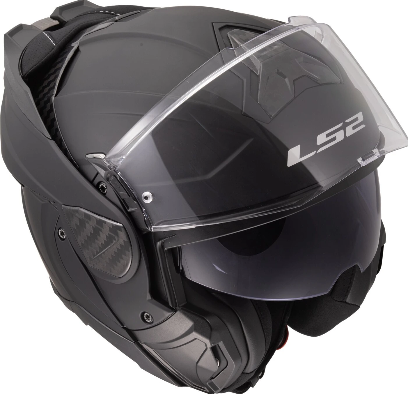 LS2 Advant II Solid helmet, Black, S, matt
