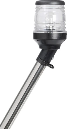 360° led pole w/30° black light 60 cm