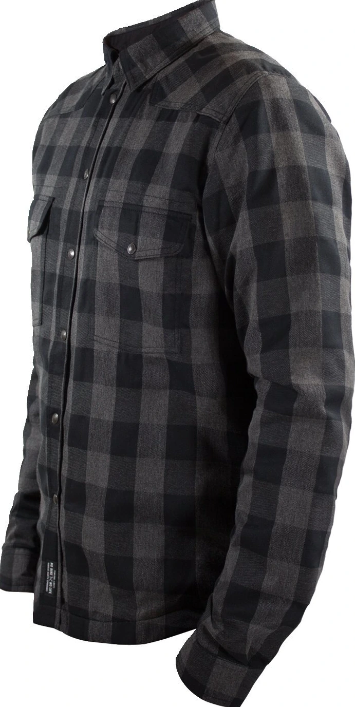 John Doe Motoshirt, Gray, black, 3XL