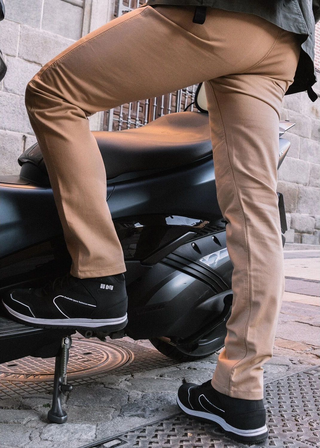 By City Docks pants, Beige, 30