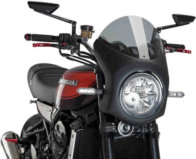 Smoke — Puig Semifairing C/Black Kawasaki Z900Rs 18' C/Smoke