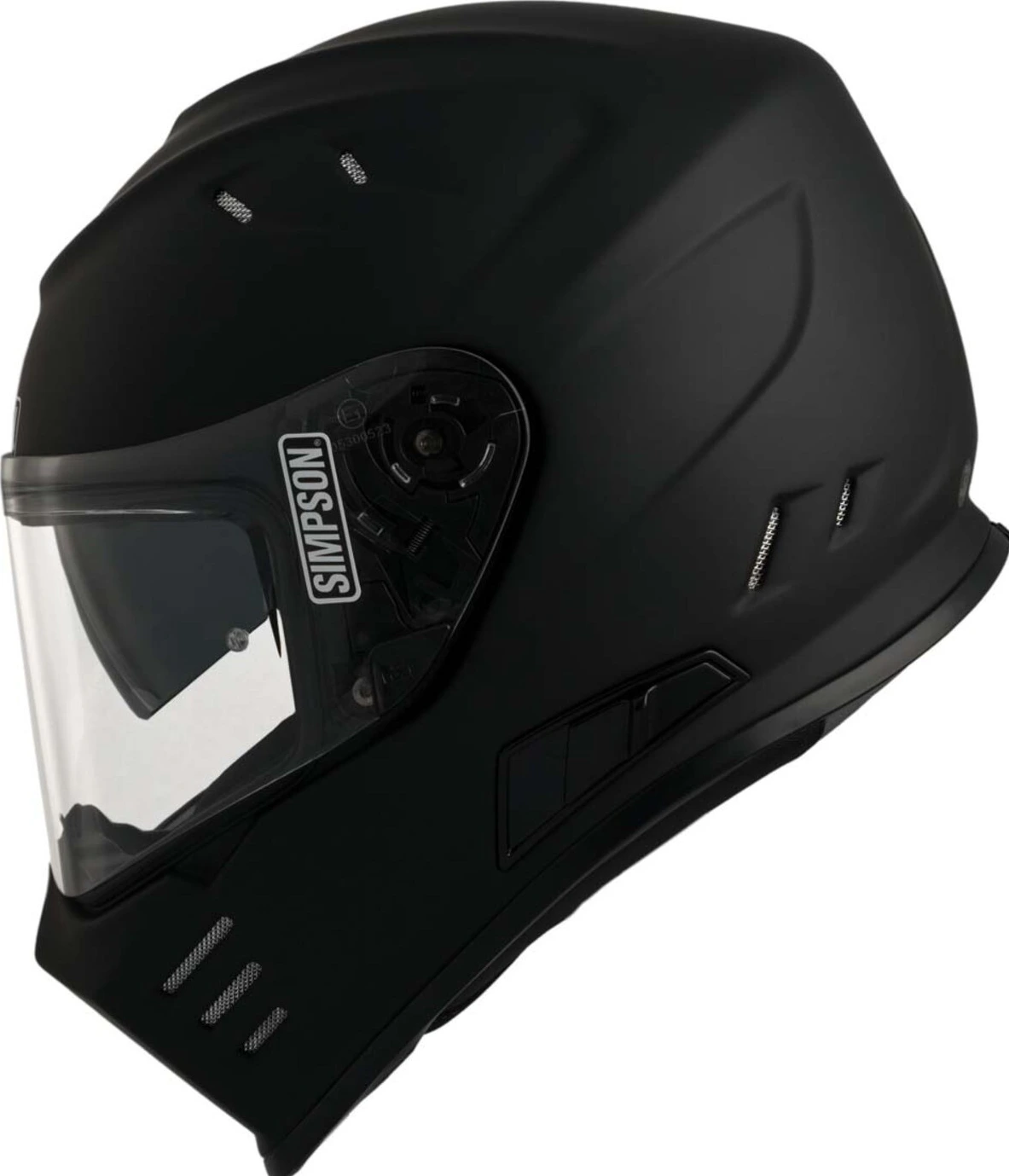 Simpson Venom helmet, Black, S, matt