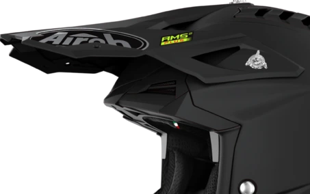 Airoh Aviator 3 Peak Color black matt old logo
