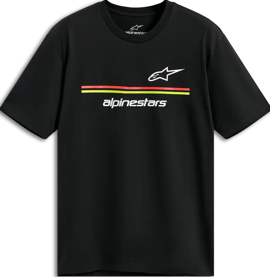 TEE SS CSF LANES BLACK S