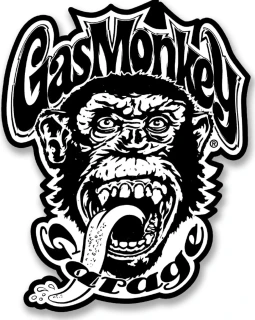 GMG Spitting Monkey Sticker