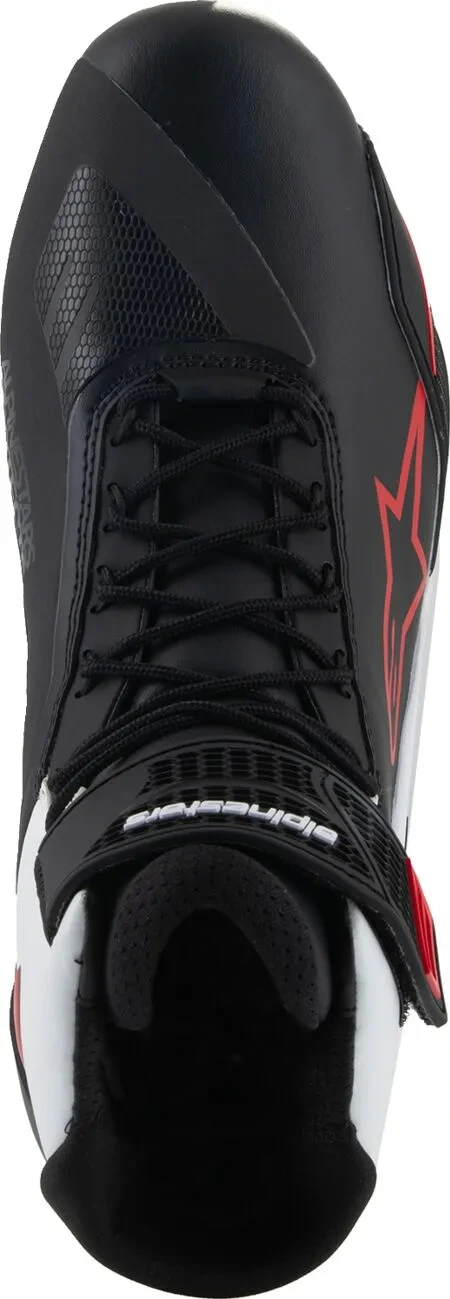 SHOES FASTER-4 BK/WH/DK RD 7